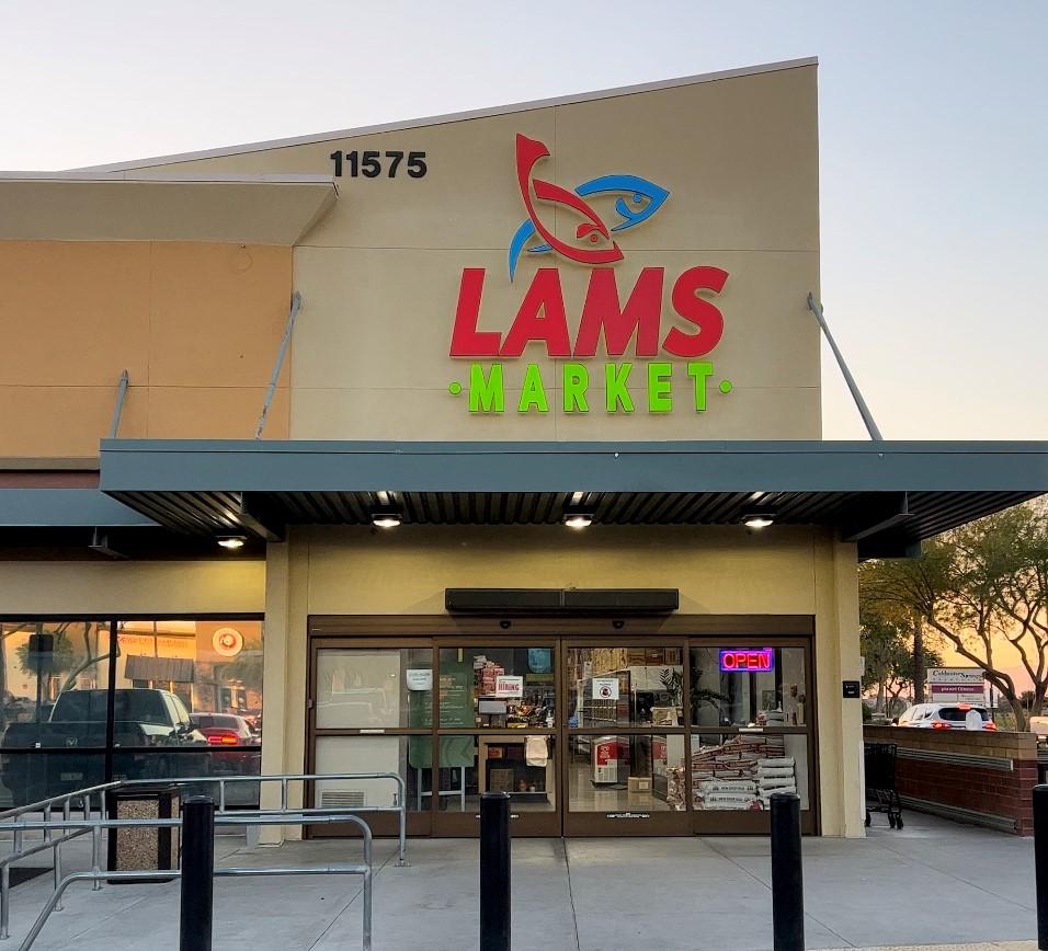 The Lams Market storefront in Avondale
